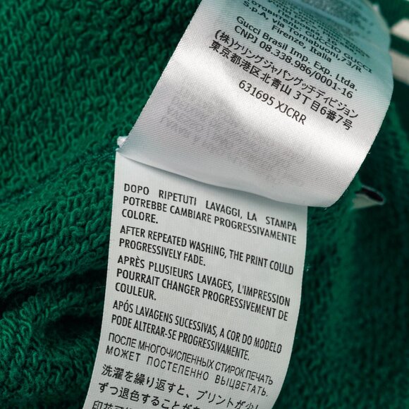 Gucci Forest Cotton Interlocking G Logo Sweatshirt - Picture 13 of 13